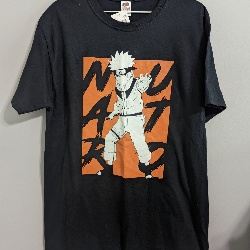 Brand New Naruto Fruit Of The Loom Hd Cotton TShirt